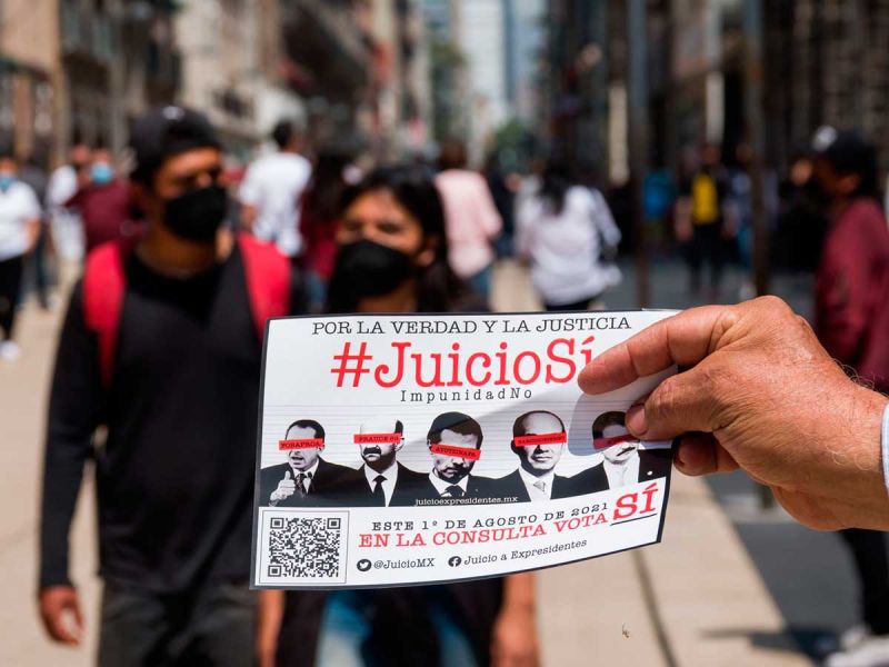 ‘Consulta sobre expresidentes es democrática y con fuerza moral’