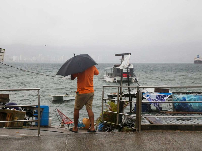A su paso por Guerrero, ‘Rick’ inundó 37 casas y provocó el desalojo de 42 familias