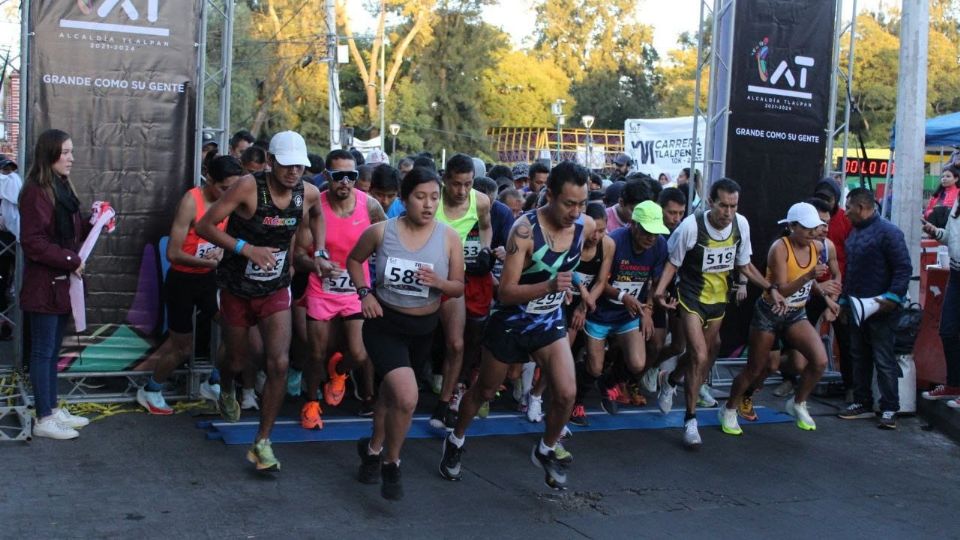Tlalpan: más de mil 300 personas corrieron por la gloria en la XVI Carrera Tlalpense 10K 2022