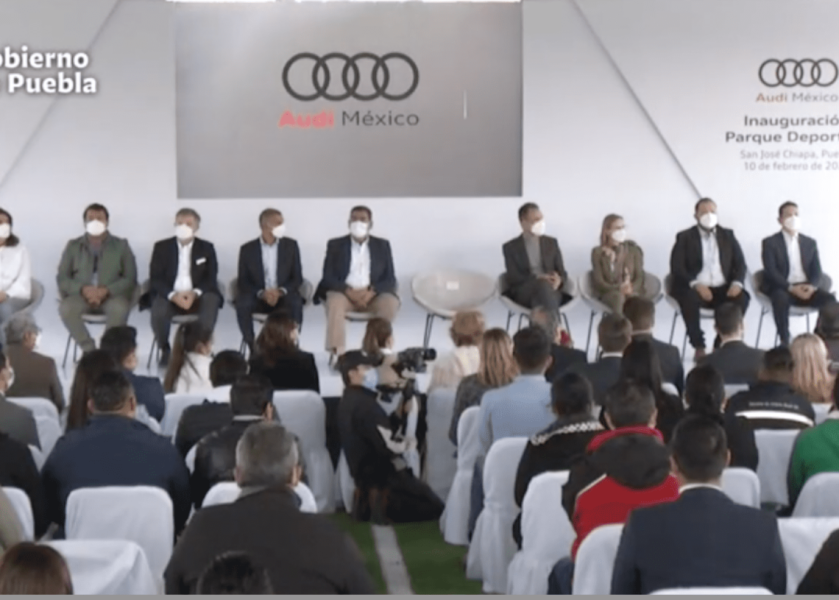 Gobernador realiza gira de trabajo por Ciudad Modelo y Audi