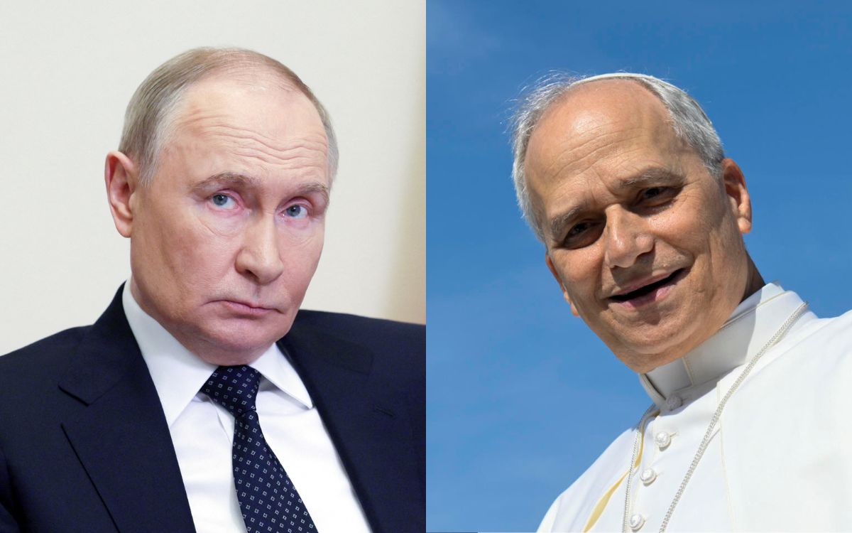 Putin conversa por teléfono con papa León XIV y acusa a Ucrania de provocar una escalada