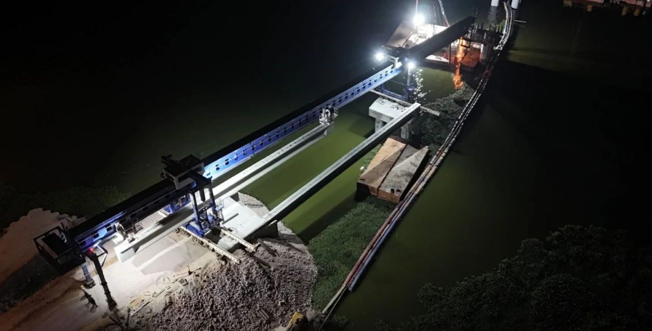 Avanza la construcción del puente vehicular La Panga en Valsequillo