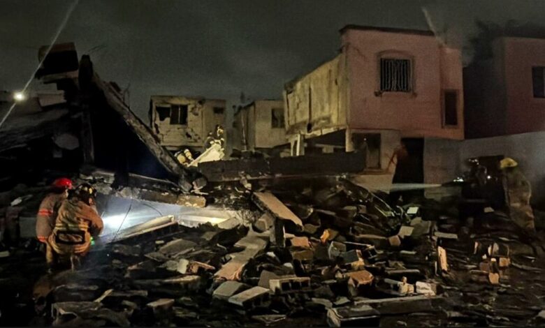 Sube a 4 fallecidos por explosión de pirotecnia ilegal en NL