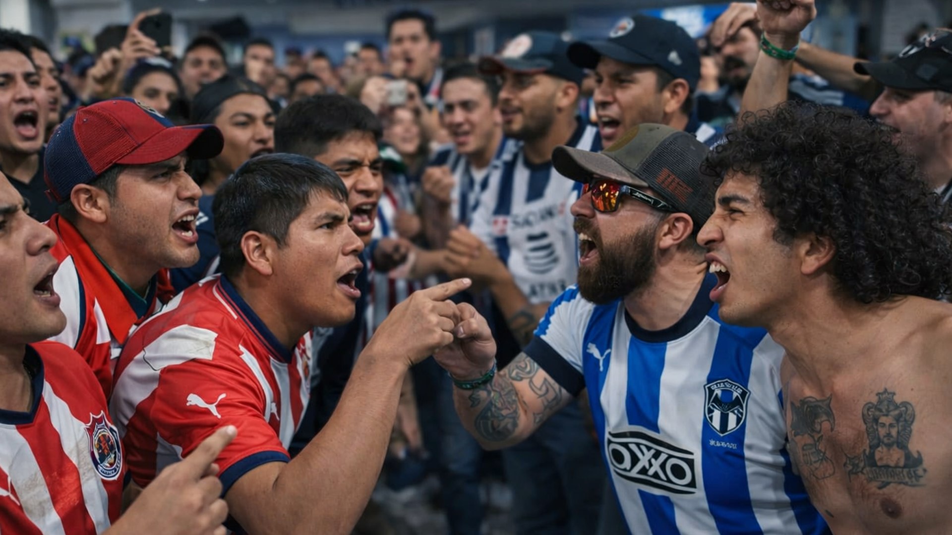 Caos en el fútbol: violencia entre aficionados tras el clásico deja a un hincha herido en pleno estadio mundialista
